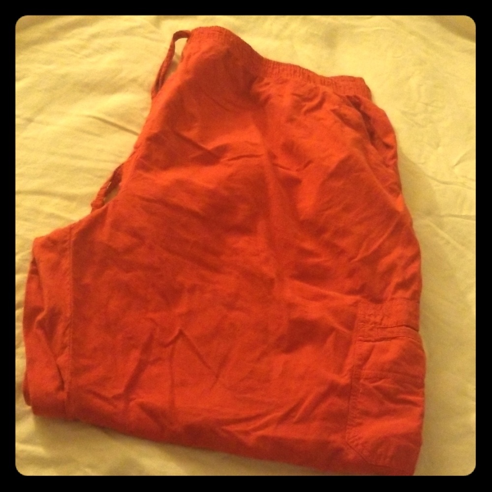 Red Capri Pants  2X